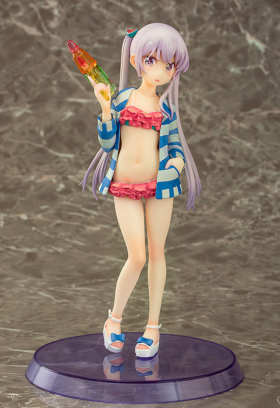 Suzukaze Aoba (Swimsuit Style), New Game!!, Aquamarine, Pre-Painted, 1/8, 4562369650952