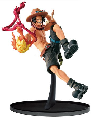 Ace Portgas D. (SCultures Zoukeiou Chojho Kessen VI Portgas D. Ace), One Piece, Banpresto, Pre-Painted