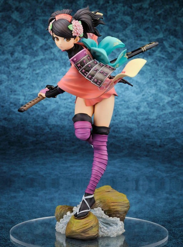 Momohime, Oboro Muramasa, Alter, Pre-Painted, 1/8, 4560228202403