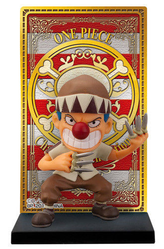 Buggy (Card Stand Figure), One Piece, Banpresto, Pre-Painted