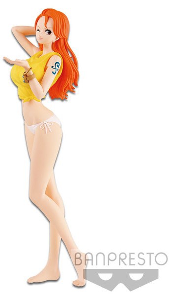 Nami, One Piece, Banpresto, Pre-Painted