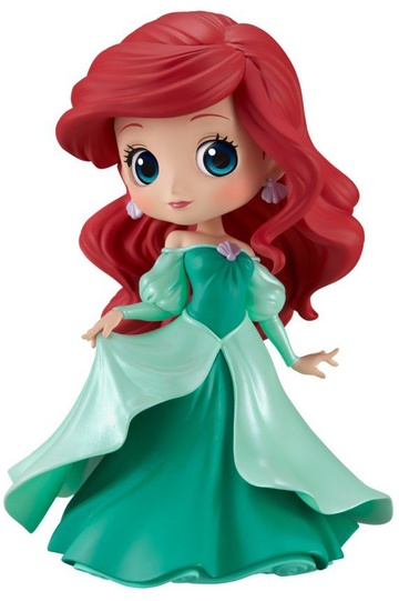 Ariel (Green Princess Dress), The Little Mermaid, Banpresto, Pre-Painted