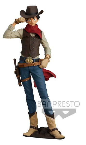 Luffy Monkey D. (Vol.1 Monkey D. Luffy), One Piece, Banpresto, Pre-Painted