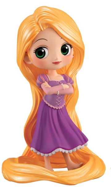 Rapunzel (Girlish Charm), Tangled, Banpresto, Pre-Painted