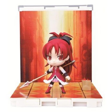 Kyoko Sakura (Chibi Kyun-Chara Sakura Kyoko Movie Part I and II Launch Debut with stage set), Mahou Shoujo Madoka Magica The Movie Part II: Eternal, Banpresto, Pre-Painted