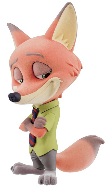 Nick Wilde, Zootopia, Banpresto, Pre-Painted