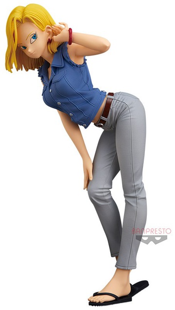 18 (Android I), Dragon Ball Z (Original), Banpresto, Pre-Painted