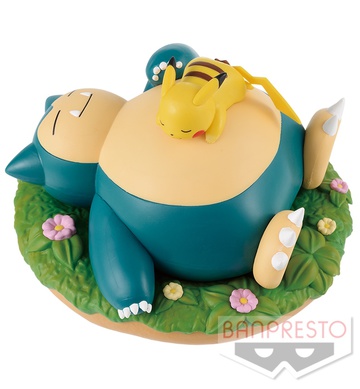 Pikachu, Snorlax (Kabigon & Pikachu Sleeping), Pokemon: Sun & Moon, Banpresto, Pre-Painted