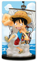 Luffy Monkey D. (Card Stand Figure Monkey D. Luffy Marineford Chapter), One Piece, Banpresto, Pre-Painted