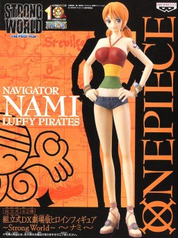Nami, One Piece: Strong World, Banpresto, Pre-Painted