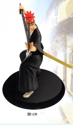 Renji Abarai (Abarai Renji), Bleach, Banpresto, Pre-Painted, 1/8