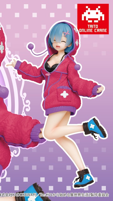 Rem (Fluffy Parka Online Crane Limited), Re: Zero Kara Hajimeru Isekai Seikatsu, Taito, Pre-Painted