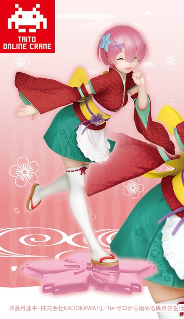 Ram (Wafuu Maid Taito Online Crane Limited), Re: Zero Kara Hajimeru Isekai Seikatsu, Taito, Pre-Painted