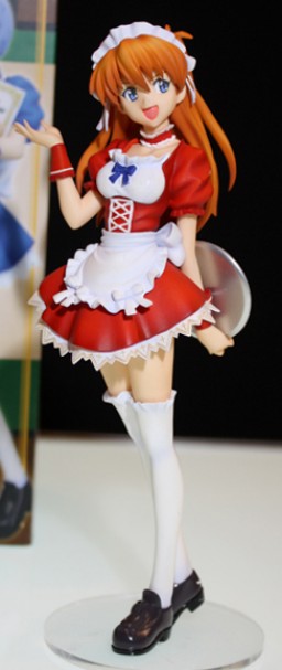 Asuka Langley Soryu (Souryuu Asuka Langley French Maid), Neon Genesis Evangelion, SEGA, Pre-Painted