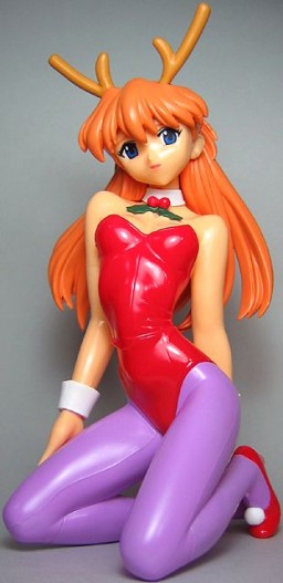 Asuka Langley Soryu (High Grade Christmas Figure Soryu Asuka Langley), Neon Genesis Evangelion, SEGA, Pre-Painted