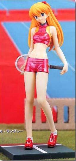Asuka Langley Soryu (Soryu Asuka Langley Tennis), Neon Genesis Evangelion, SEGA, Pre-Painted
