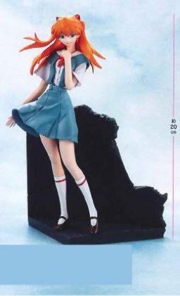 Asuka Langley Soryu (Soryu Asuka Langley School Uniform New Movie), Neon Genesis Evangelion, SEGA, Pre-Painted
