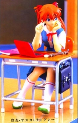 Asuka Langley Soryu (Soryu Asuka Langley Study Time), Neon Genesis Evangelion, SEGA, Pre-Painted