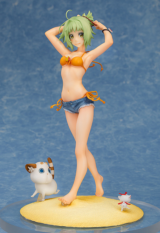 Aria, Kohinata Hikari, Ohime (Swimsuit style), Amanchu! Advance, Aquamarine, Pre-Painted, 1/8, 4562369651003