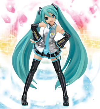 Miku Hatsune (Hatsune Miku - Project DIVA - F Cover), Hatsune Miku -Project DIVA- F, Miku, SEGA, Pre-Painted