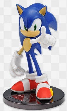 Sonic The Hedgehog (Sonic the Hedgehog 20th Anniversary Edition), Hi Scoool! Seha Girl, SEGA, Pre-Painted