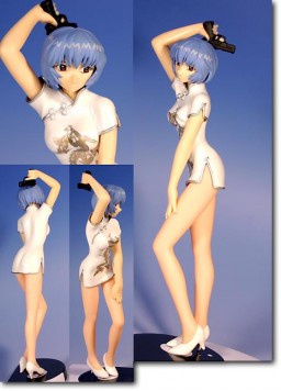 Rei Ayanami (Ayanami Rei China Dress), Neon Genesis Evangelion, SEGA, Pre-Painted, 1/6