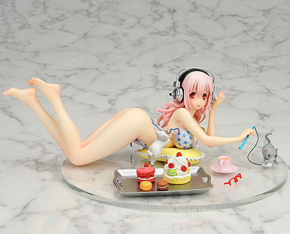 Sonico (Sweets & Bikini), SoniComi (Super Sonico), Arcadia, Pre-Painted, 0819957010136