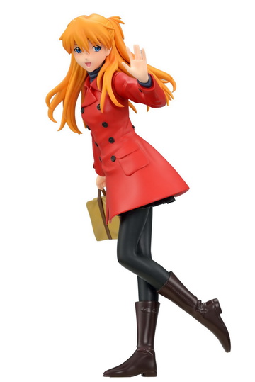 Asuka Langley Soryu (Souryuu Asuka Langley Coat Figure), Neon Genesis Evangelion, SEGA, Pre-Painted