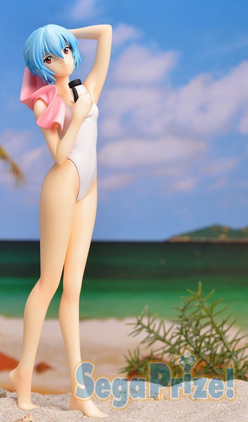 Ayanami Rei (Ayanami Rei Summer Beach), Neon Genesis Evangelion, SEGA, Pre-Painted