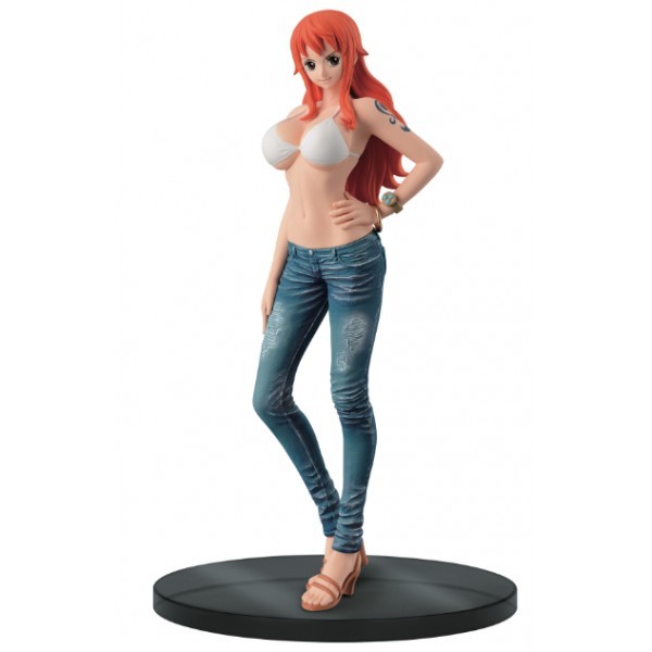 Nami, One Piece, Banpresto, Pre-Painted