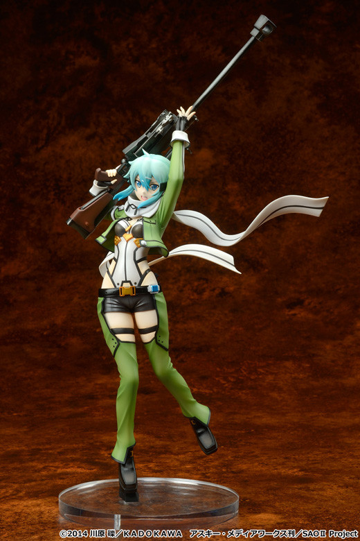 Sinon, Sword Art Online II, Kaitendoh, Pre-Painted, 1/7, 4560266124804