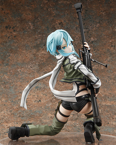 Sinon, Sword Art Online II, Embrace Japan, Dengeki, Pre-Painted, 1/6, 4942330074343