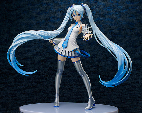 Hatsune Miku (Snow), Vocaloid, FREEing, Pre-Painted, 1/4, 4571245295842