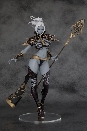 Dark Elf (Regular Edition), Lineage 2, Orchid Seed, Pre-Painted, 1/7