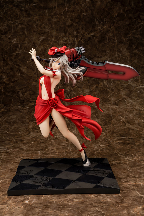 Alisa Ilinichina Amiella (Crimson Anniversary Dress), God Eater 2: Rage Burst, Hakoiri Musume, Sol International, Surfers’ Paradise, Pre-Painted, 1/7, 4562135400354