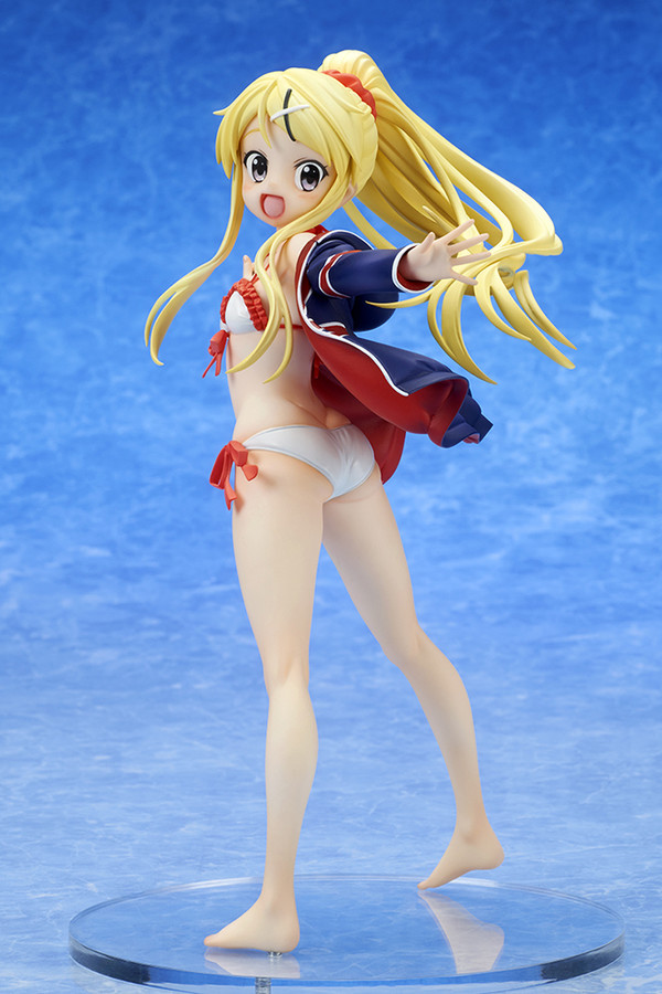 Kujou Karen (Mizugi Style), Hello!! Kiniro Mosaic, Ques Q, Pre-Painted, 1/7, 4560393841636