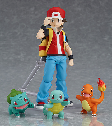 Pikachu, Charmander, Bulbasaur, Squirtle, Red, Pocket Monsters: The Origin, Pokemon Fire Red And Leaf Green, Max Factory, Action/Dolls