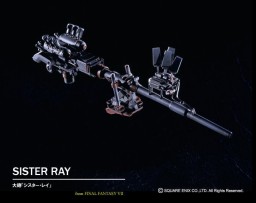 Sister Ray (Final Fantasy Mechanical Arts), Final Fantasy VII, Square Enix, Pre-Painted