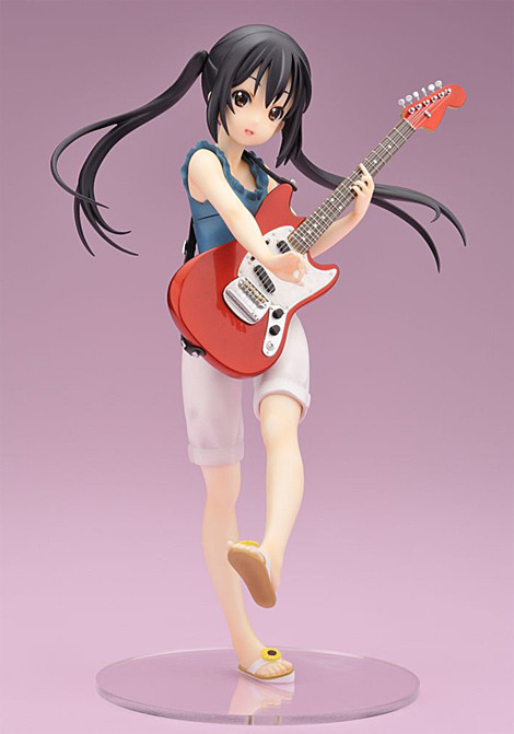 Nakano Azusa, K-ON!, Kotobukiya, Movic, Pre-Painted, 1/8, 4934054781874