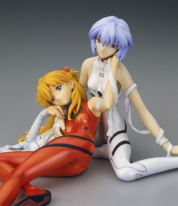 Asuka Langley Soryu, Rei Ayanami (Ayanami Rei & Soryu Asuka Plug Suit), Evangelion, Neon Genesis Evangelion, Kotobukiya, Pre-Painted, 1/8