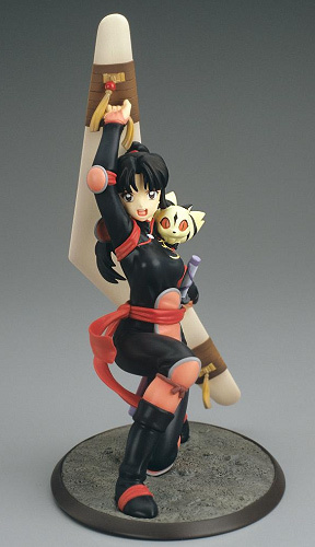 Sango (Kirara), InuYasha, Kotobukiya, Pre-Painted, 1/8