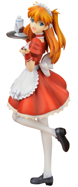 Asuka Langley Soryu (Soryu Asuka Langley Maid), Neon Genesis Evangelion, Kotobukiya, Pre-Painted, 1/7