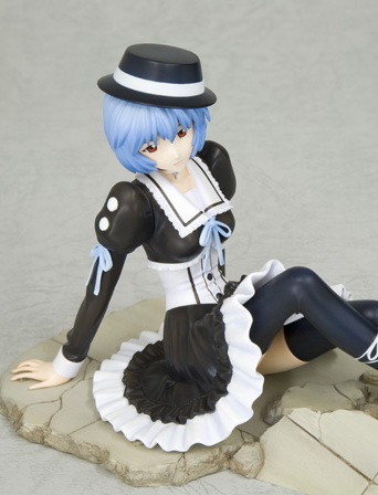 Rei Ayanami (Ayanami Rei Gothic Lolita Noir), Neon Genesis Evangelion, Kotobukiya, Pre-Painted, 1/7