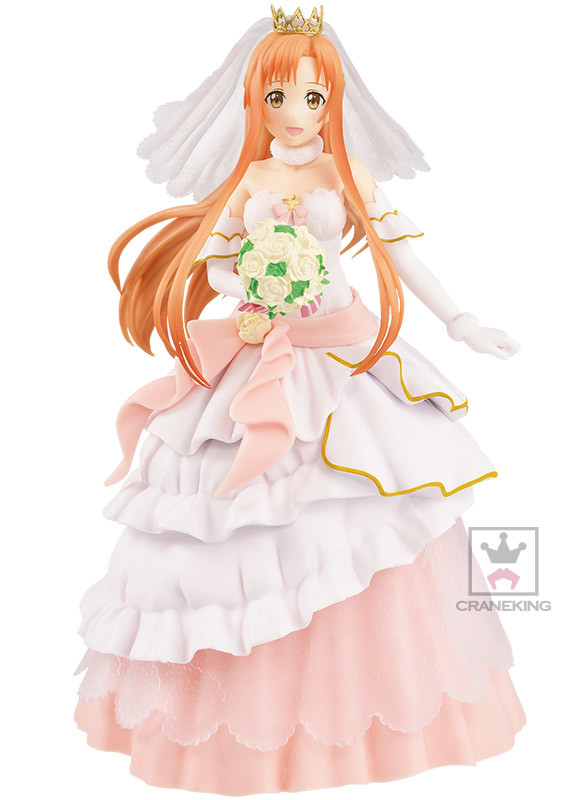 Asuna (Wedding), Sword Art Online Code Register, Banpresto, Pre-Painted