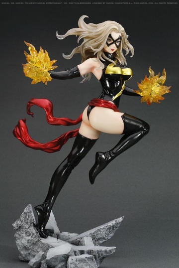 Ms. Marvel, Marvel Super-Heroes, Kotobukiya, Pre-Painted, 1/7