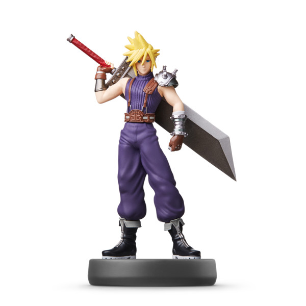 Cloud Strife, Dairantou Smash Bros. For Nintendo 3DS, Dairantou Smash Bros. For Wii U, Nintendo, Pre-Painted, 4902370535334