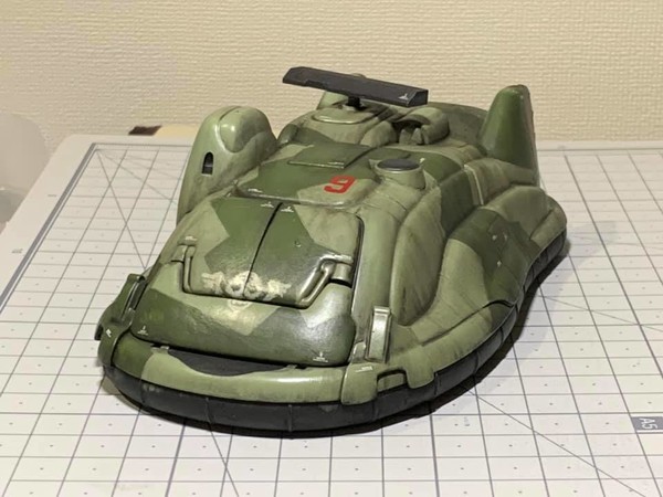 Strahl HoverCraft Kaiman, Maschinen Krieger, Worker's Holiday Project, Garage Kit