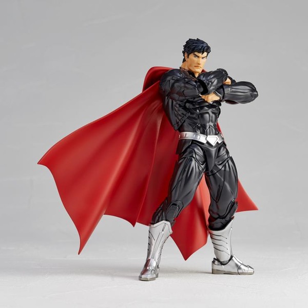 Superman (Black Suit), Superman, Kaiyodo, Action/Dolls