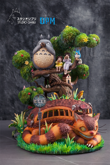 Mei Kusakabe, Nekobasu, Satsuki Kusakabe, Totoro Chibi, Totoro Chuu, Totoro O (001 My Neighbor Totoro), My Neighbor Totoro, Individual Sculptor, Pre-Painted