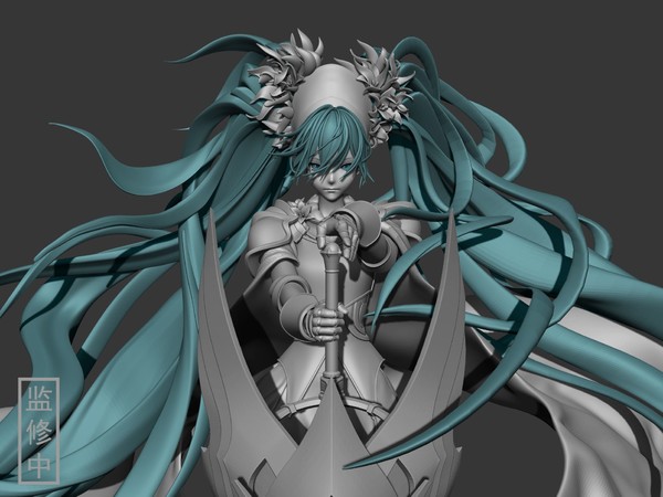 Hatsune Miku (Knight), Piapro Characters, Vocaloid, Taicoon, Garage Kit